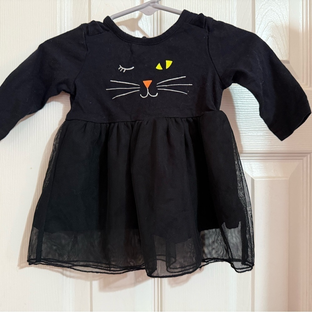 Carter’s Black Cat Tutu Dress